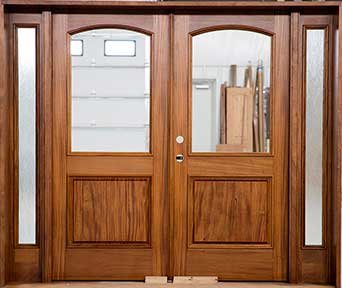 CL-63 Custom Double Doors with Sidelights