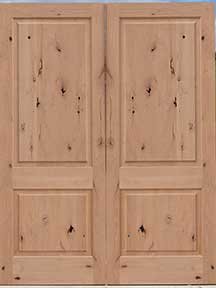 CL-Angel Custom Tiffany Mahogany Round Top Double Door