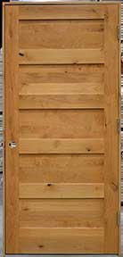 Knotty Alder Custom 5 Panel and 5-Lite Interior Shaker Door Package