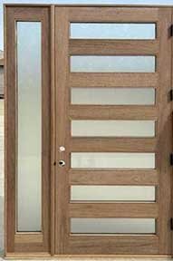 Door with Sidelights