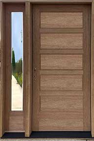Door with Sidelights