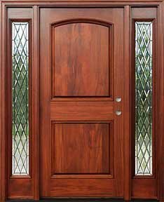 PFC 2 Panel Mahogany Cherry Stained
