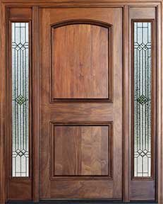PFC 2 Panel Mahogany Chestnut Stained